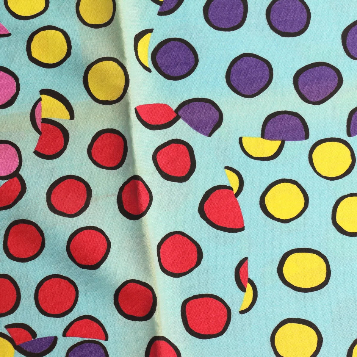 Turquoise Multicolour Spot Print from LifeCraft Studio
