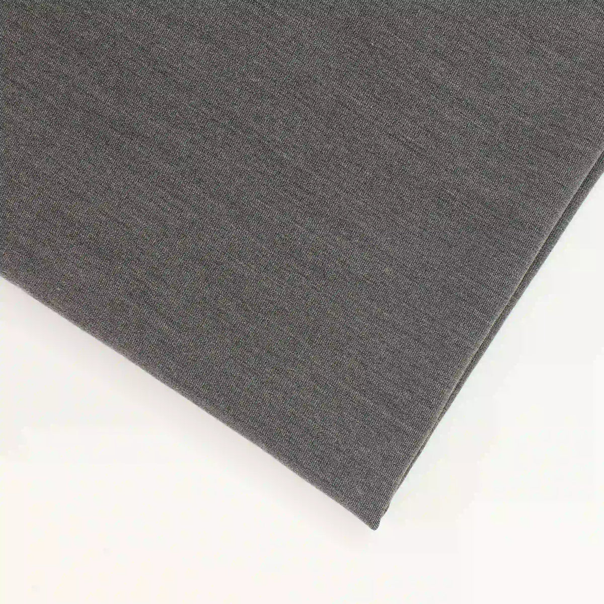 grey-gabardine-suiting-fabric – close-up of colour, pattern and texture