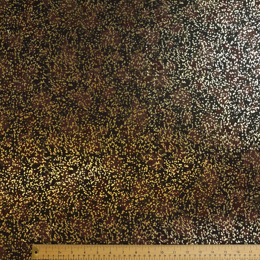 Black & Gold metallic jersey