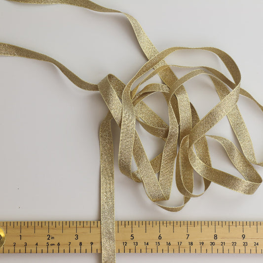 Gold Metallic Ribbon detail