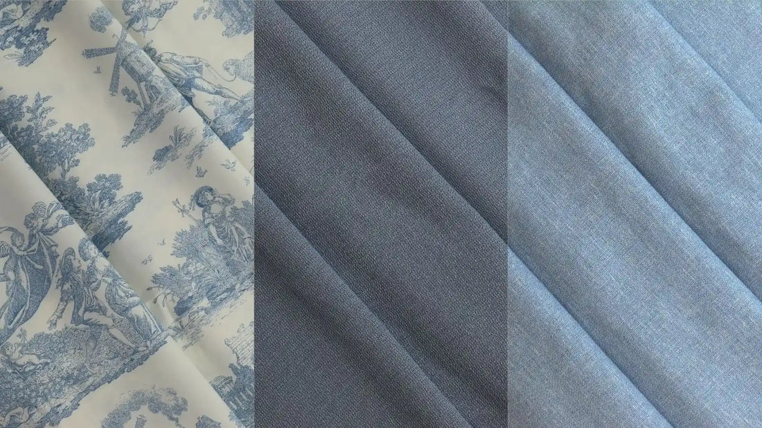 Lightweight, medium weight and heavyweight fabrics for sewing