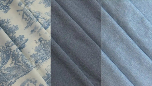 Lightweight, medium weight and heavyweight fabrics for sewing