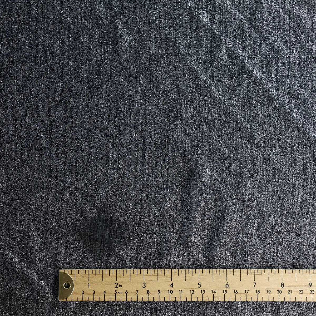 Metallic Silver & Black Polyester Chiffon from LifeCraft Studio