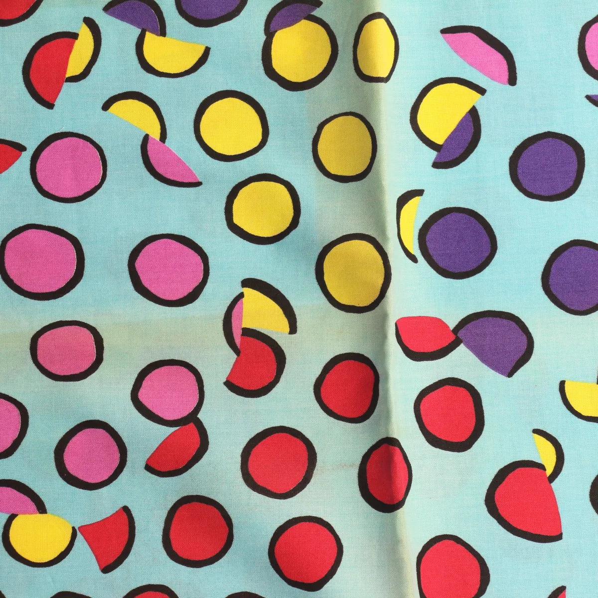 Turquoise Multicolour Spot Print from LifeCraft Studio