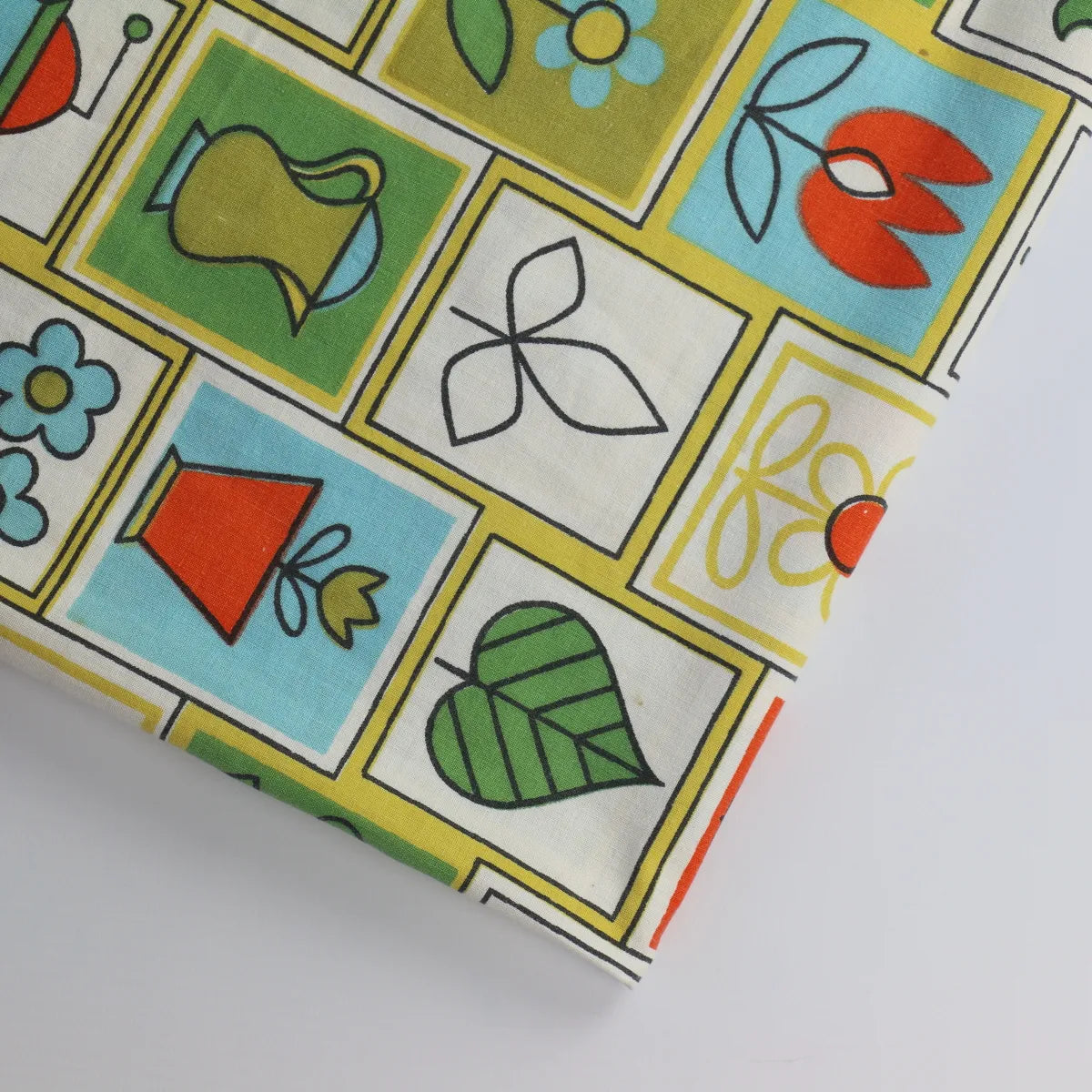 Plants and Pots Cotton Sewing Fabric - from LifeCraft Studio