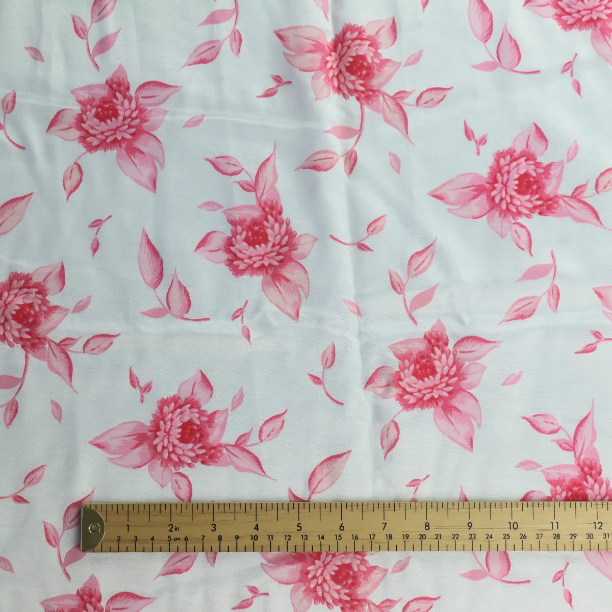 White Floral Satin from LifeCraft Studio