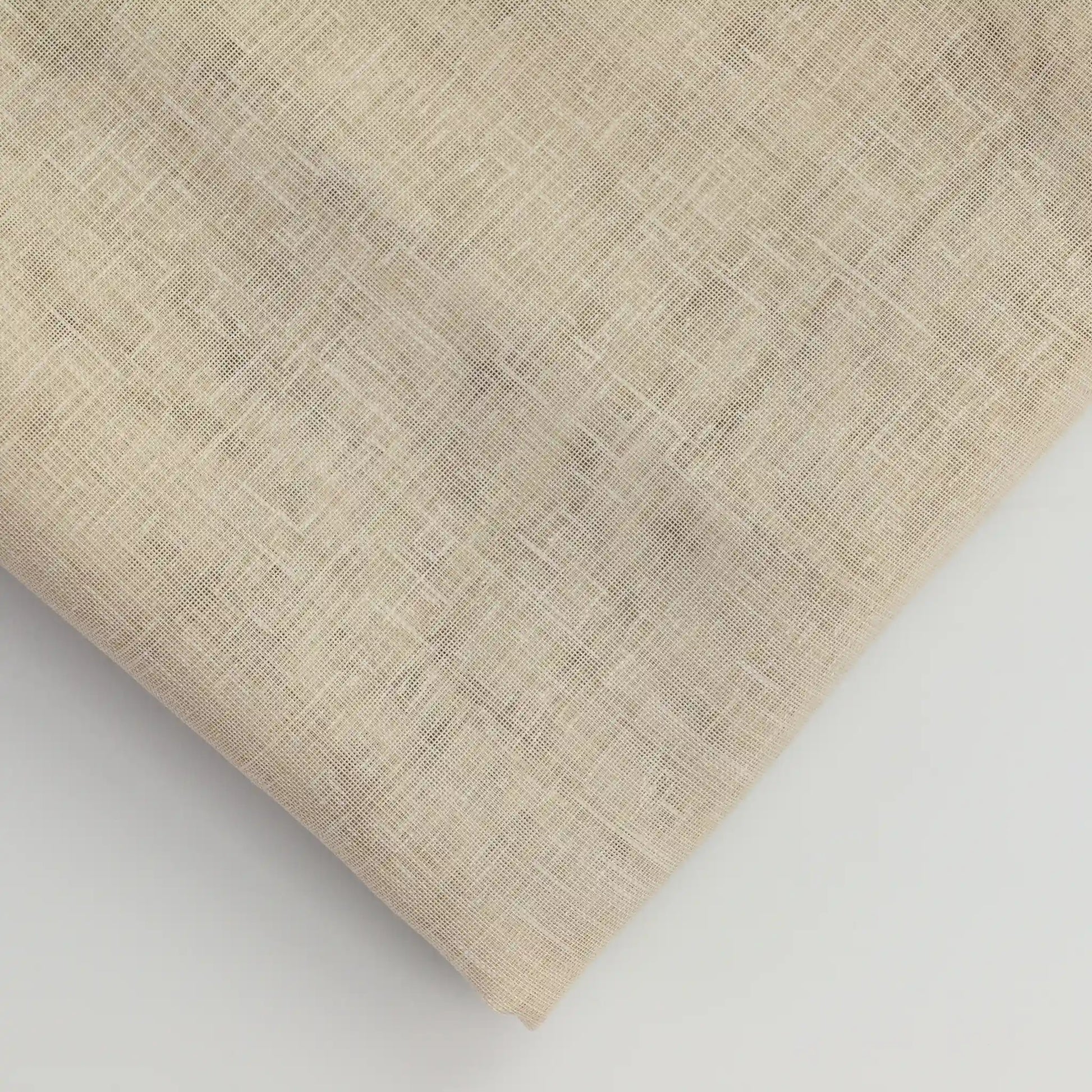 beige-net-curtain---home-decor-fabric – close-up of colour, pattern and texture