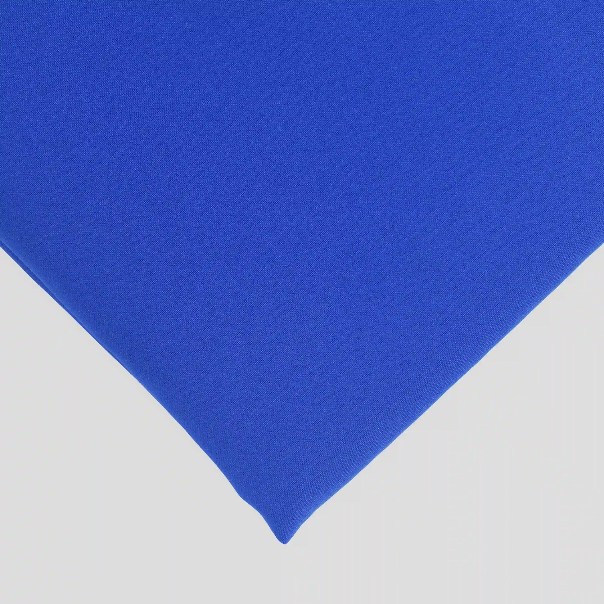 royal-blue-polyester-suiting-fabric – close-up of colour, pattern and texture