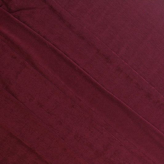 burgundy-polyester-jersey-dressmaking-fabric – full product view