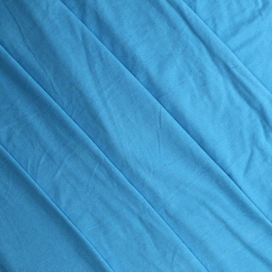 turquoise-cotton-jersey-fabric – full product view
