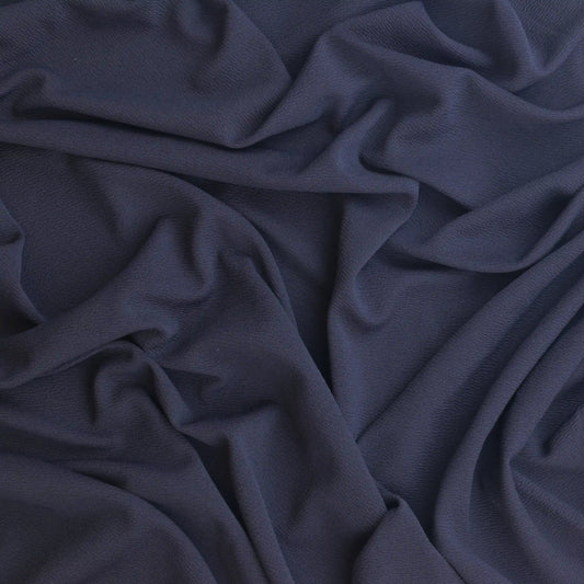 navy-polyester-jersey-fabric – full product view