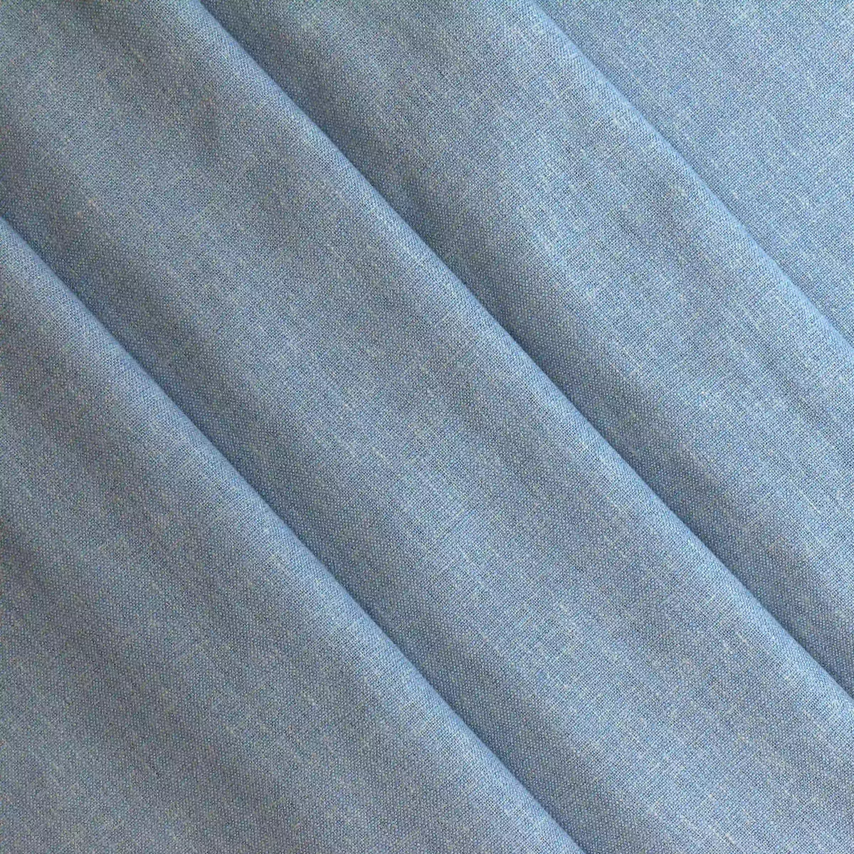 faded-denim-blue-heavyweight-linen-fabric – full product view