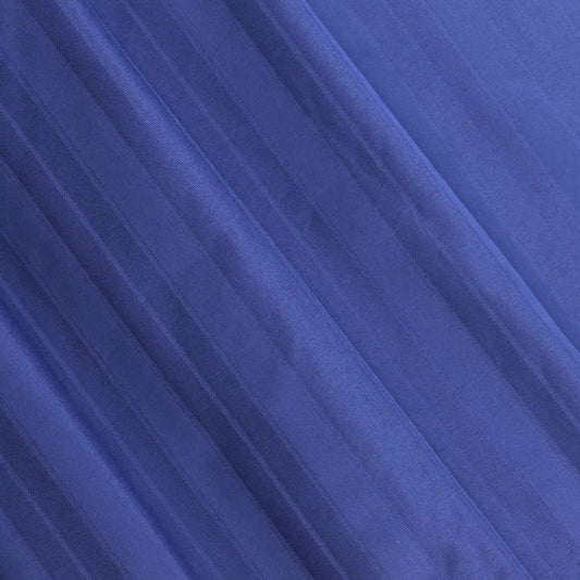 navy-blue-jacquard-stripeed-home-decor-fabric-remnant-1 – full product view