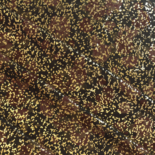 Black & Gold metallic jersey