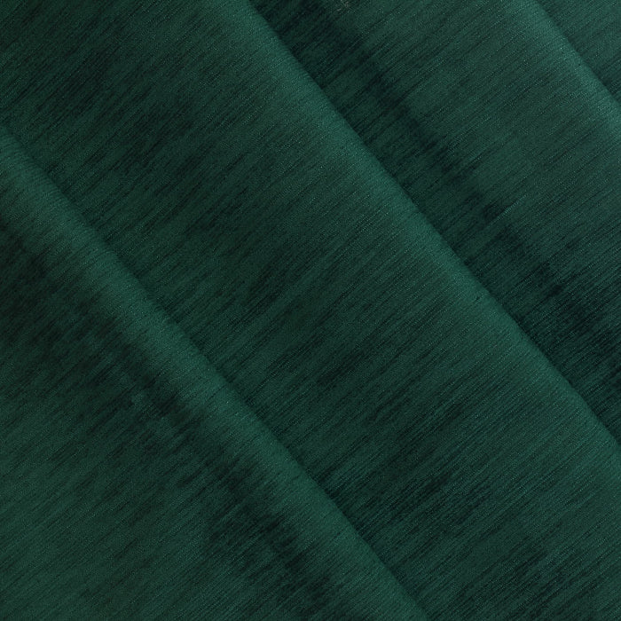 Dark Green Textured Upholstery Velvet Fabric folded
