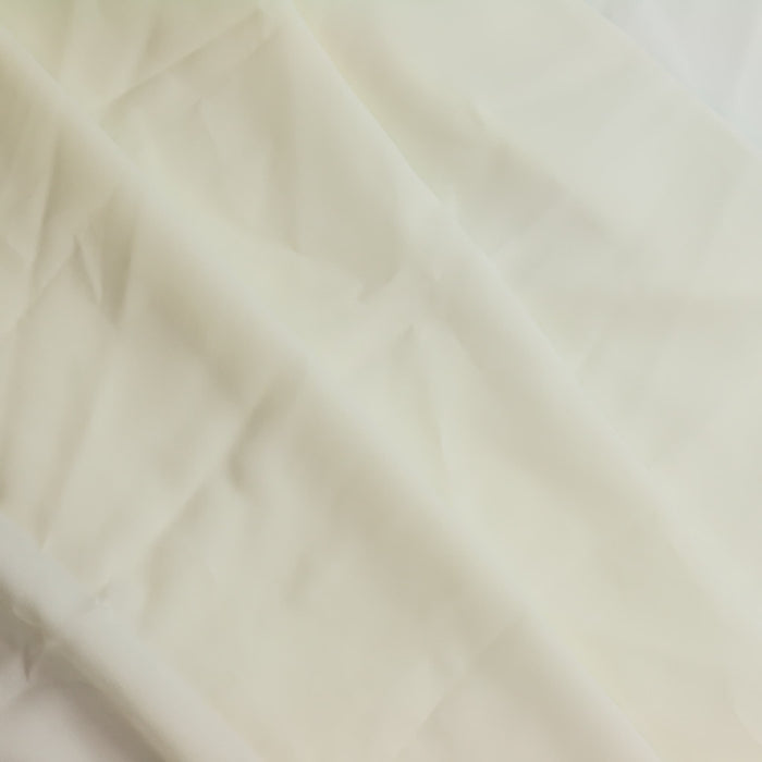 Off-White Lightweight Crepe folded
