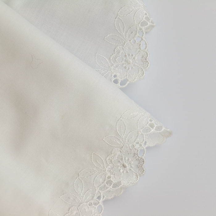 White Festoon Lace Trim 3