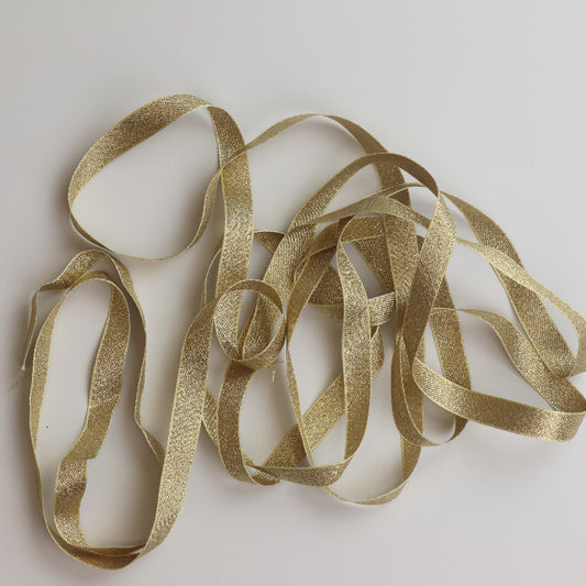 Gold Metallic Ribbon