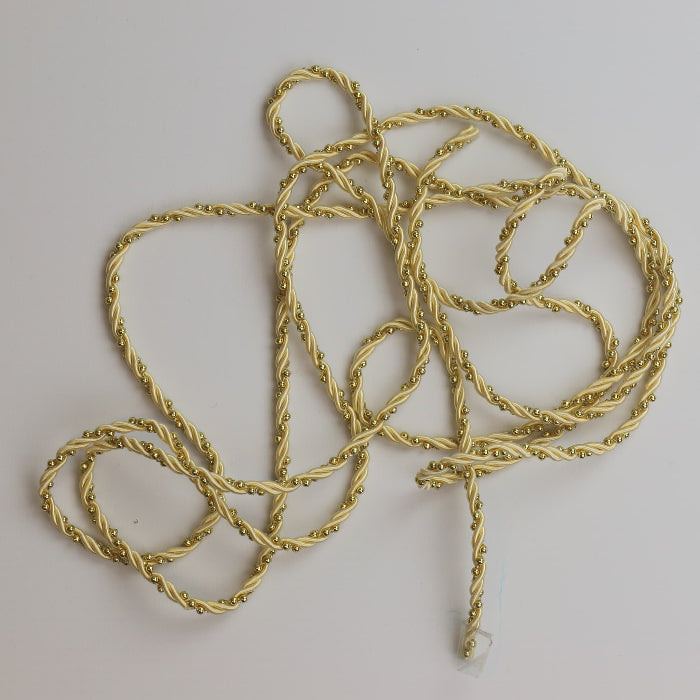 Gold Beaded Cord