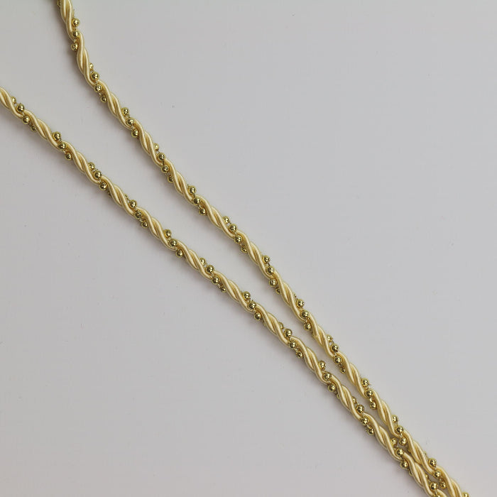 Gold Beaded Cord