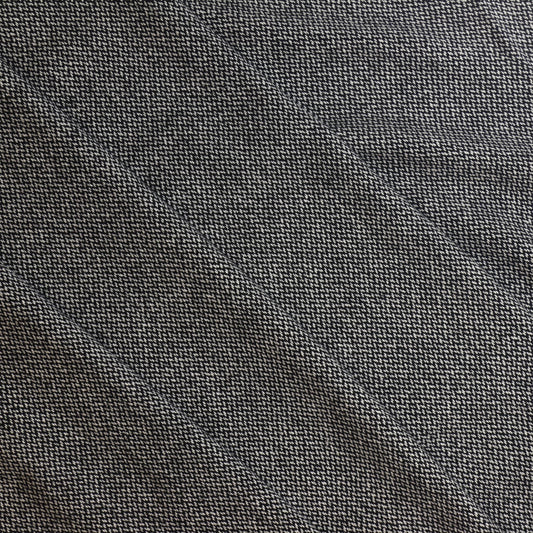Black & White Wool Polyester Tweed Coating