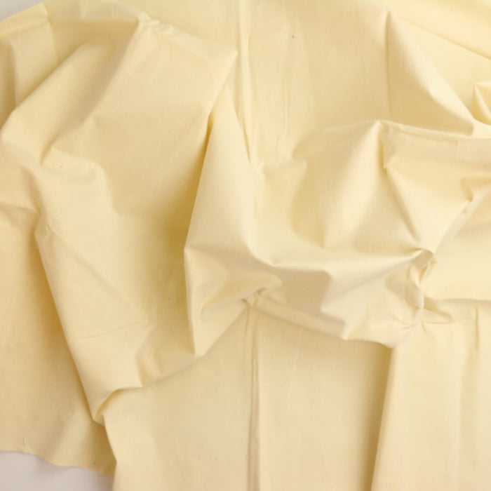 Unbleached medium weight calico fabric 