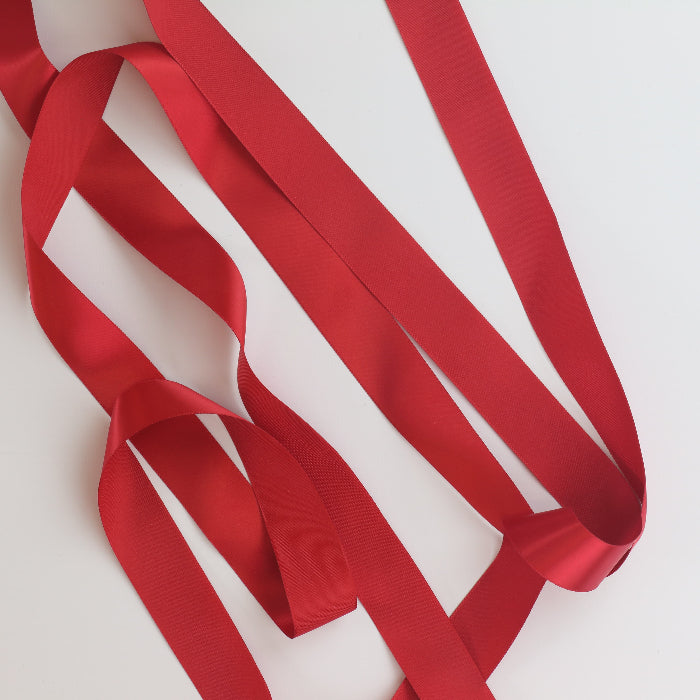 Red Satin Ribbon