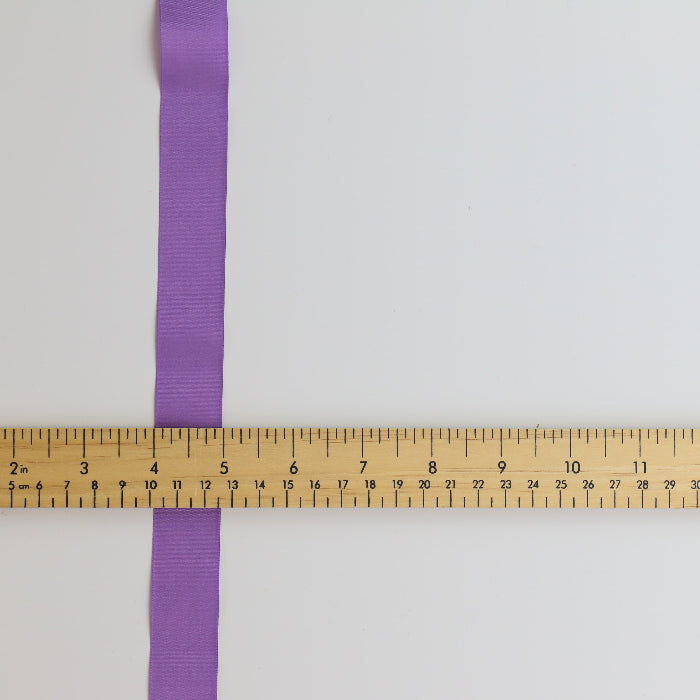 Lilac Purple Polyester Ribbon detail