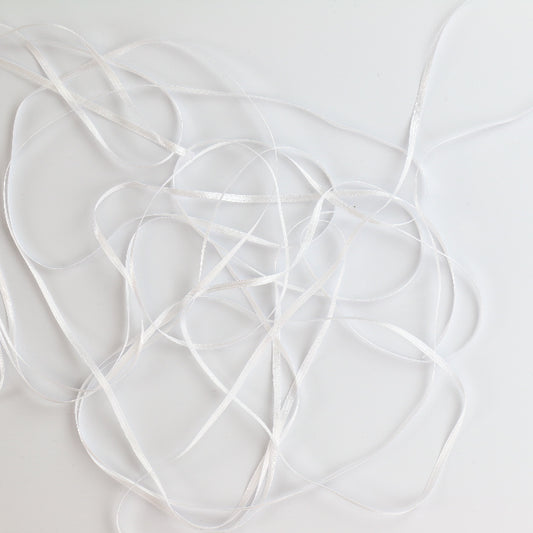 White Satin Ribbon