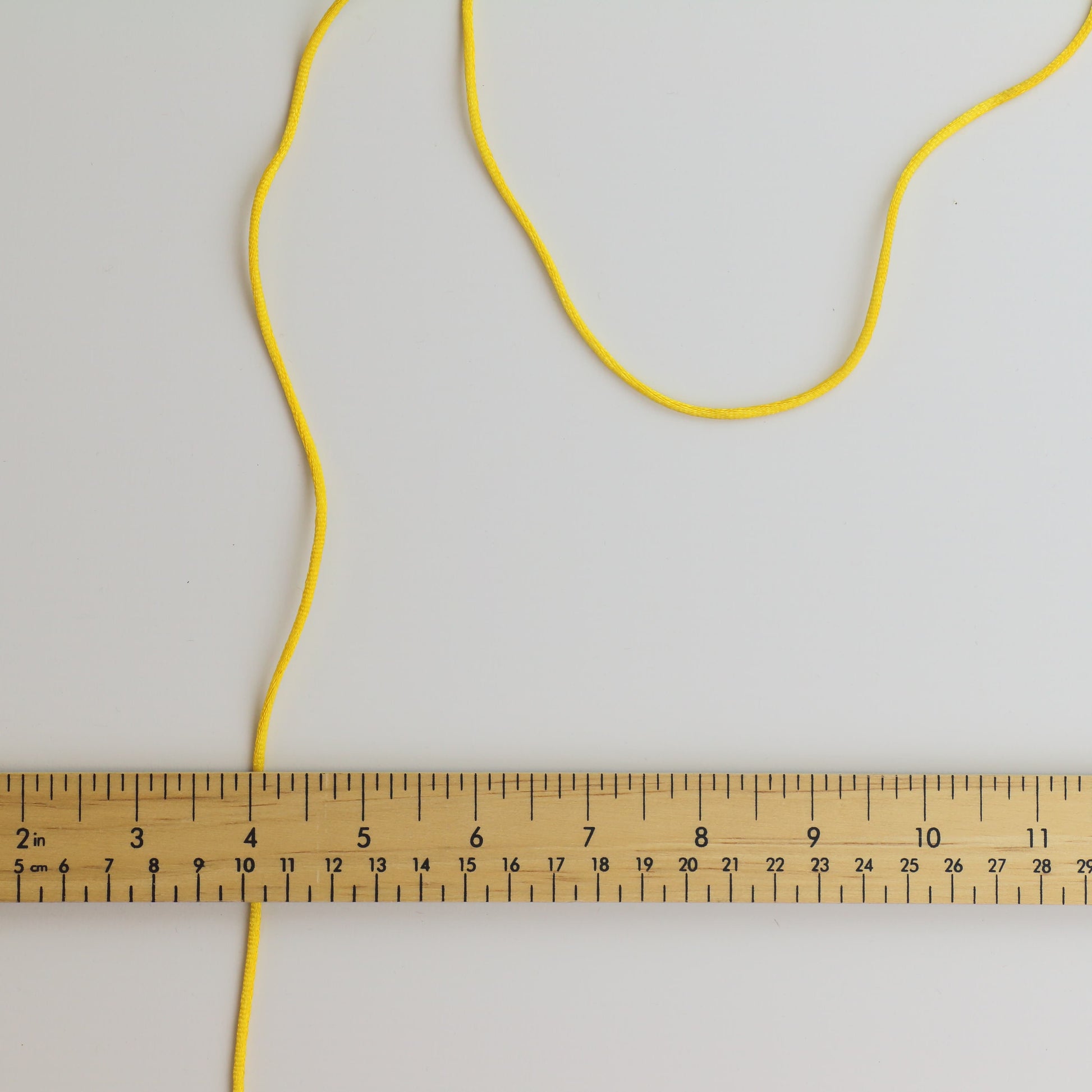 Yellow Nylon Cord detail