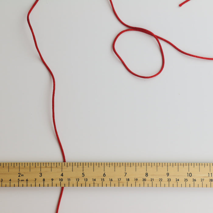 Red Nylon Cord detail