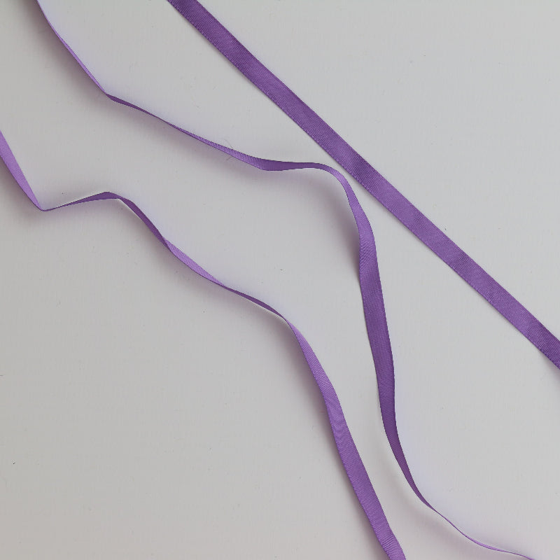 Lilac Narrow Polyester Ribbon 1